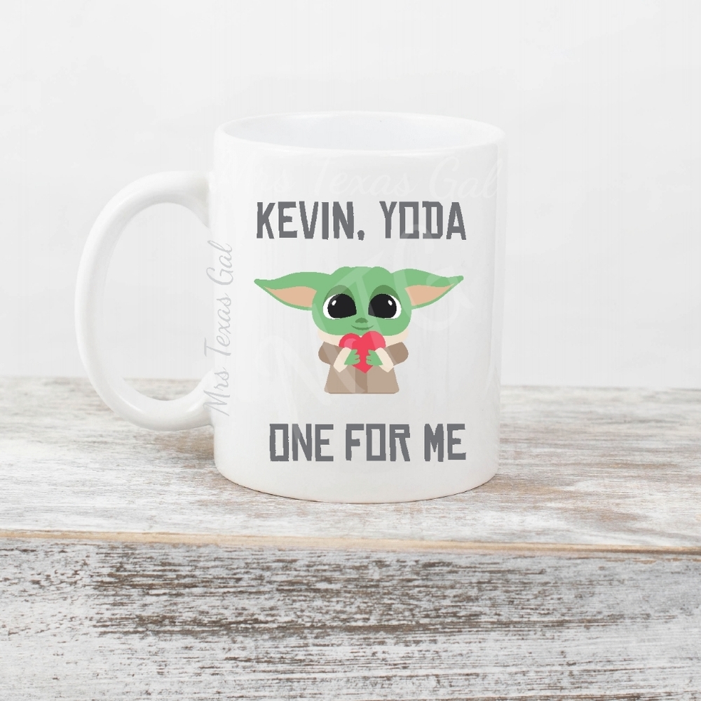 Personalized Yoda Mug